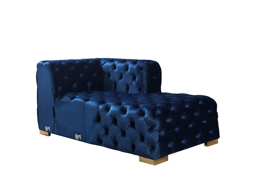 Sofá seccional doble chaise Neva Velvet