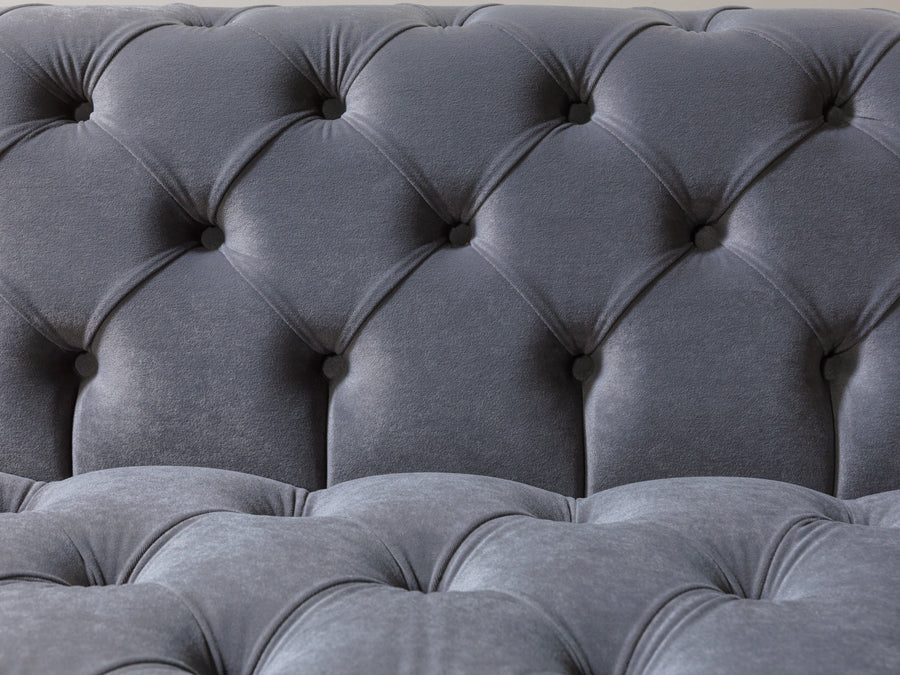 Sofá seccional doble chaise Neva Velvet