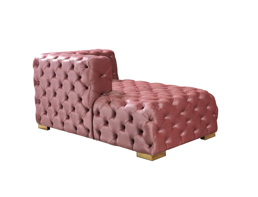 Sofá seccional doble chaise Neva Velvet