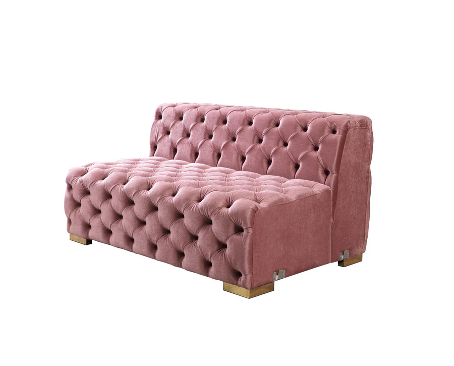 Sofá seccional doble chaise Neva Velvet