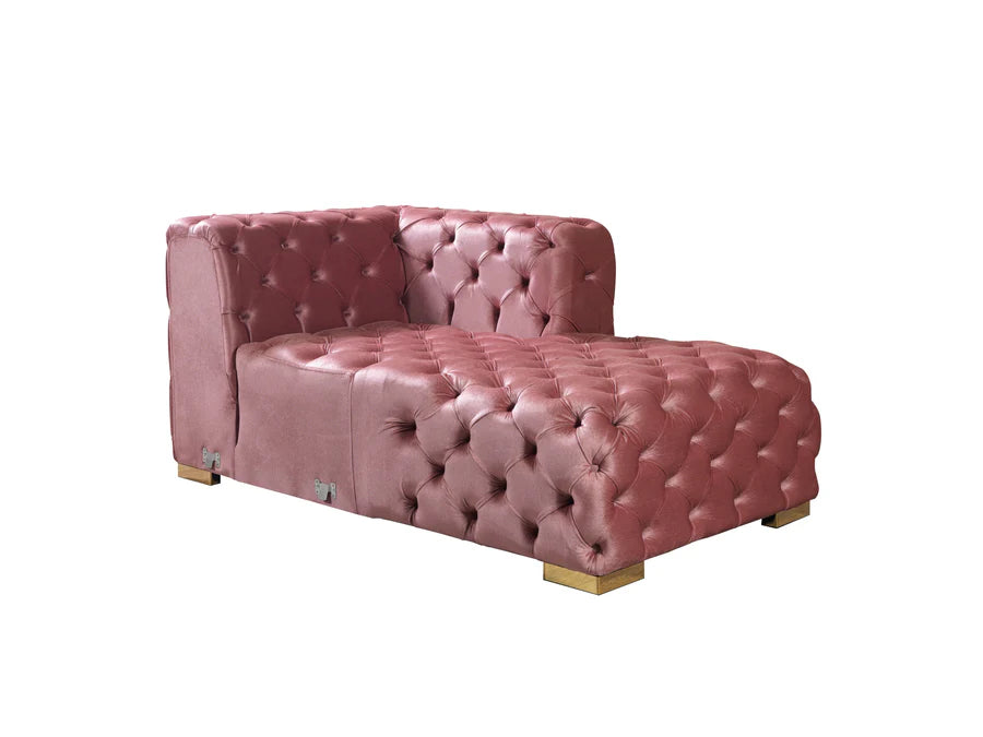Sofá seccional doble chaise Neva Velvet