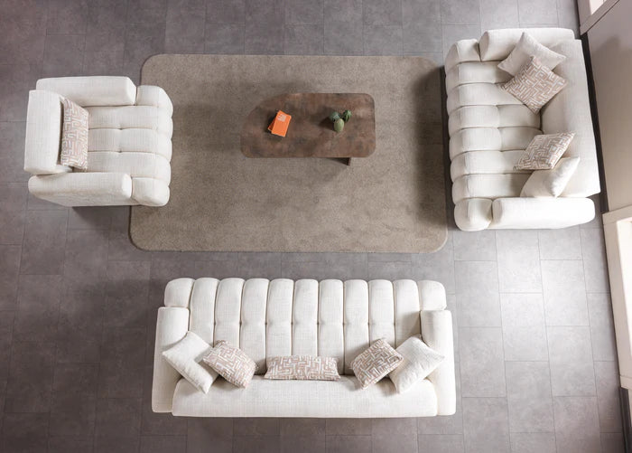 Yulia Bouclé Accent Chair, Coffee or Ivory