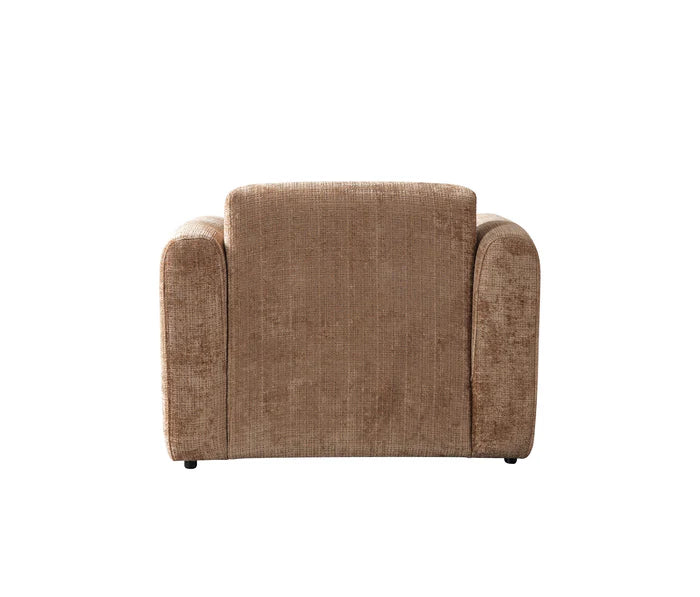 Yulia Bouclé Accent Chair, Coffee or Ivory