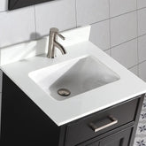 30 in. Single Sink Bathroom Vanity Set in Espresso - Decohub Home