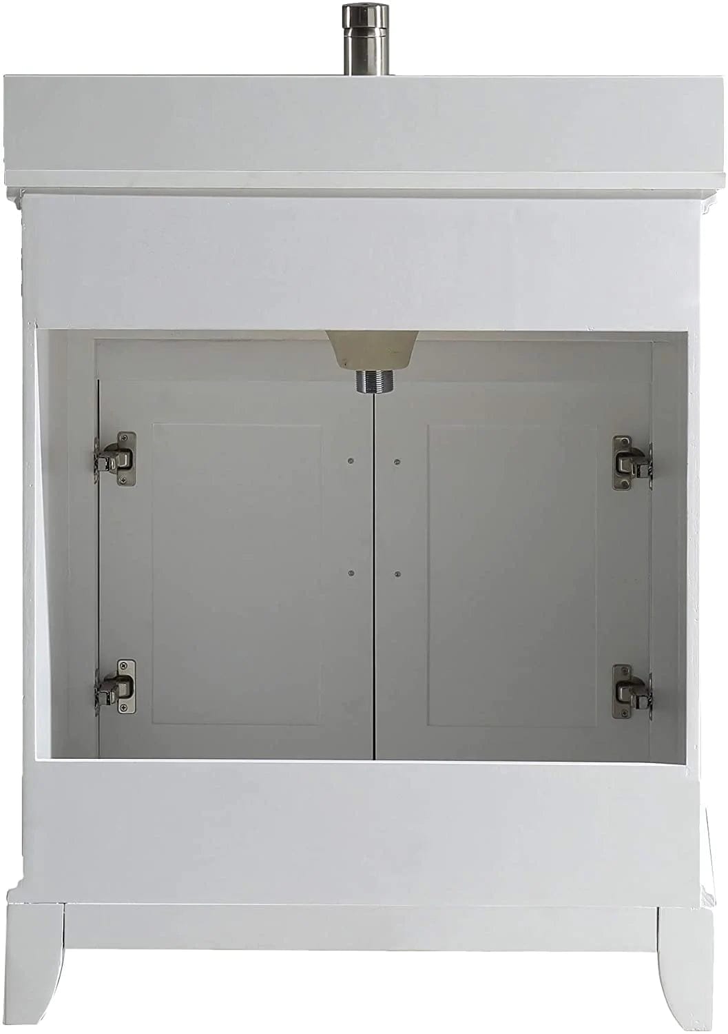 Ocean Royal 24 in. White Single Sink Vanity Set with Mirror