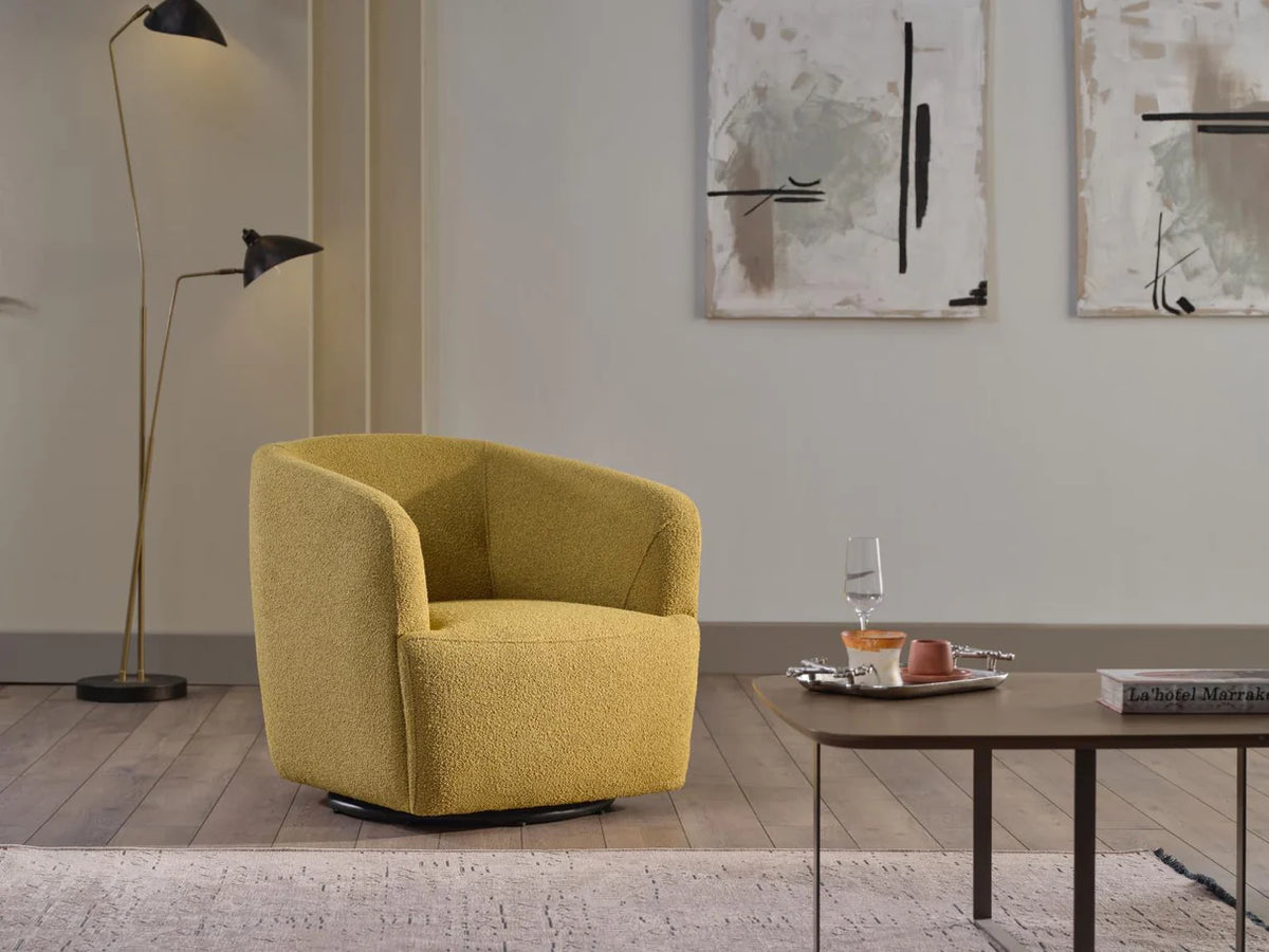 Silla decorativa Peacemaker Brown
