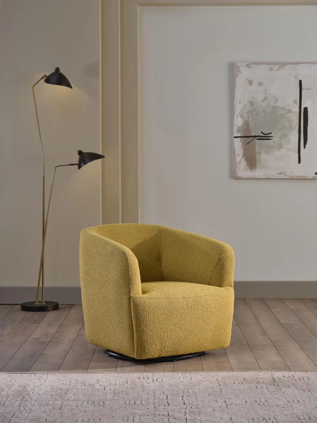 Silla decorativa Peacemaker Brown