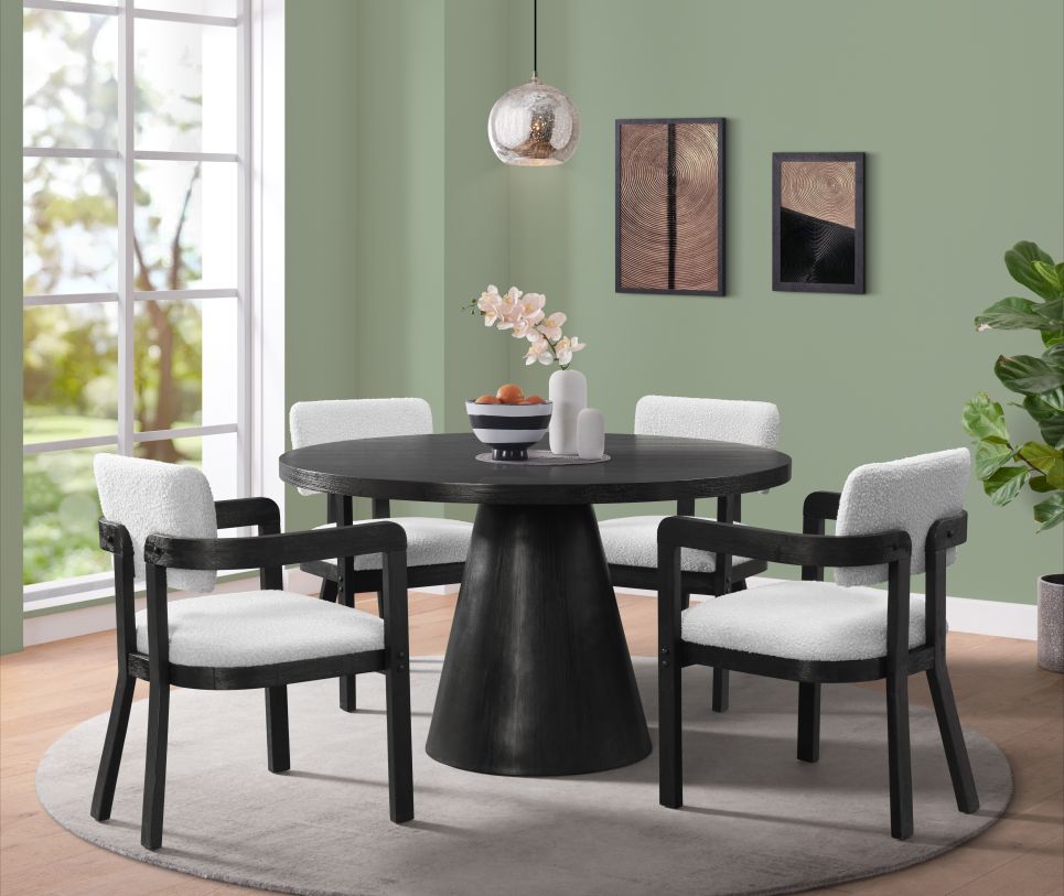 Juego de comedor Brock de 7 piezas