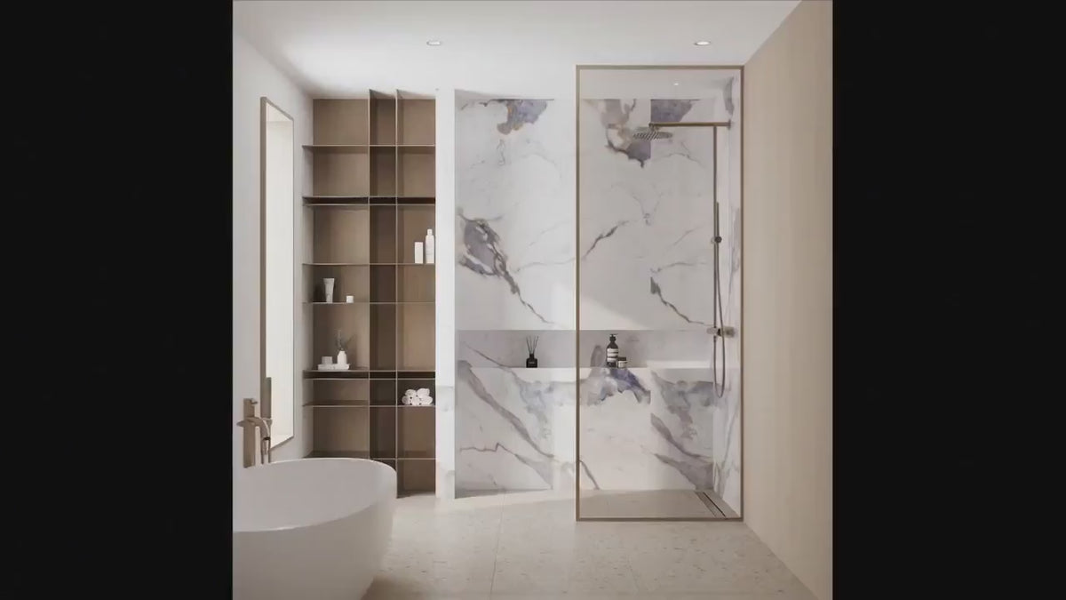 Load video: Soft Lilac Wall Panel