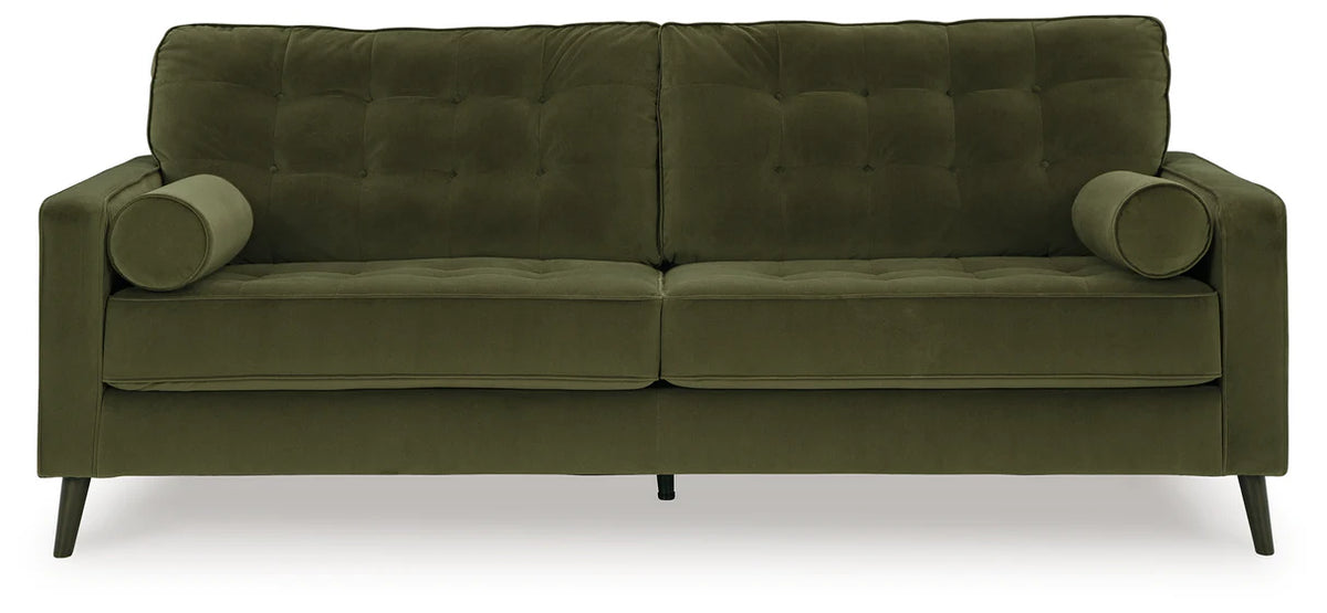 Reveon Lakes Olive Velvet Sofa or Loveseat