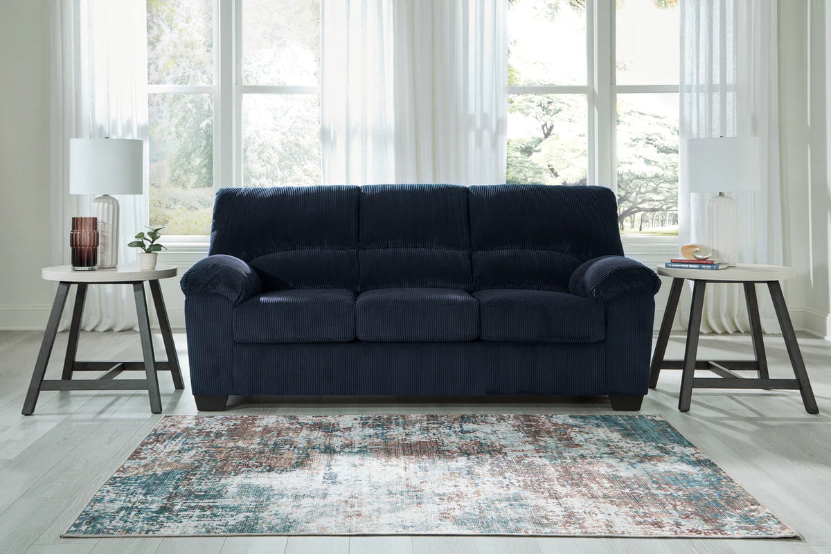 SimpleJoy Corduroy Sofa — Navy, Onyx or Sand