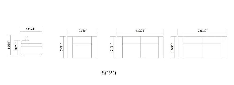 Soho MI8020 Sofa & Loveseat