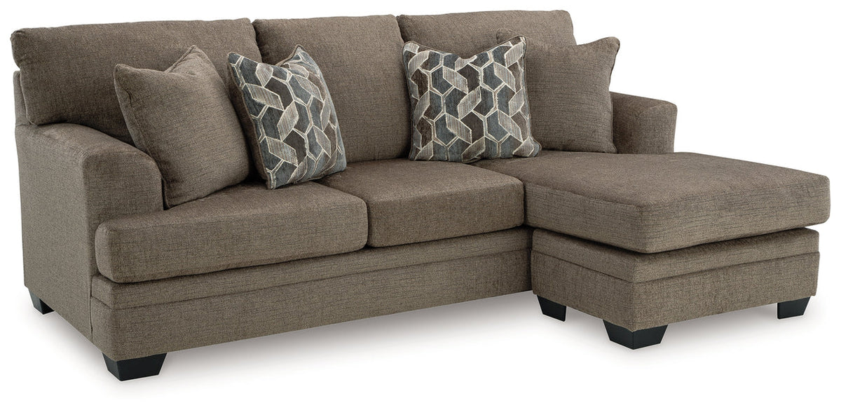 Stonemeade Sofa Chaise, Taupe or Nutmeg
