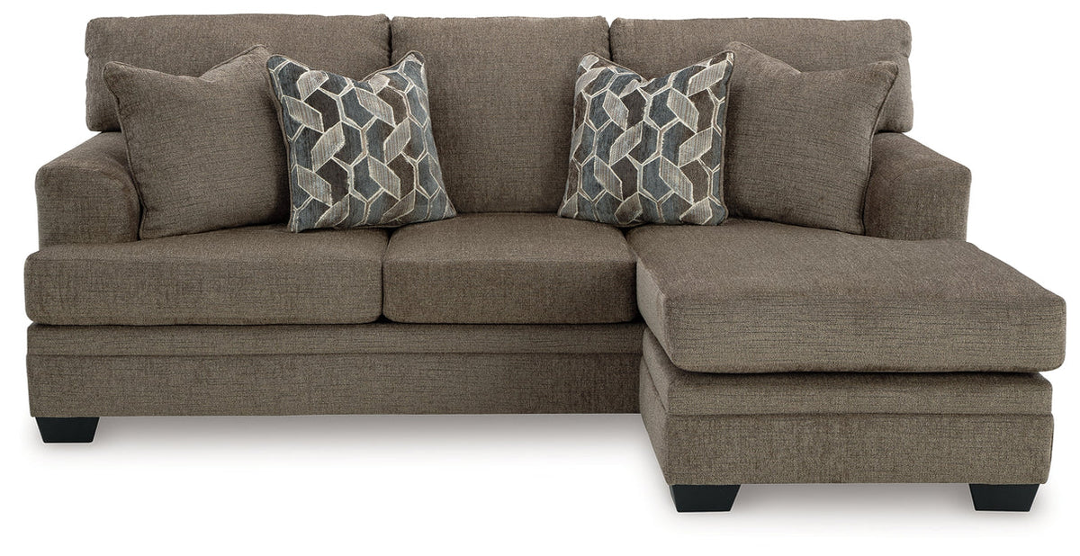 Stonemeade Sofa Chaise, Taupe or Nutmeg