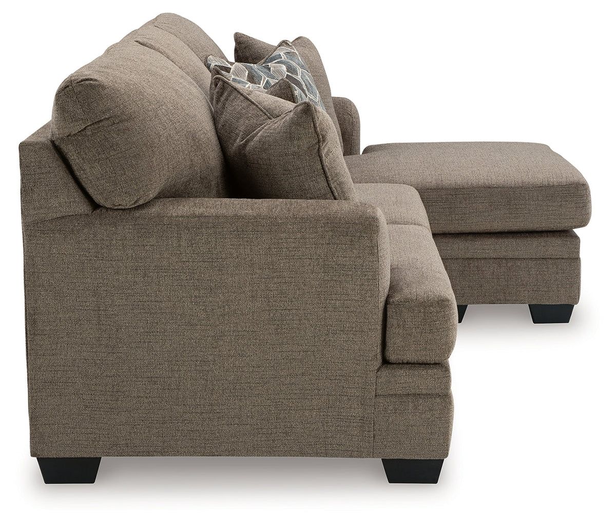 Stonemeade Sofa Chaise, Taupe or Nutmeg