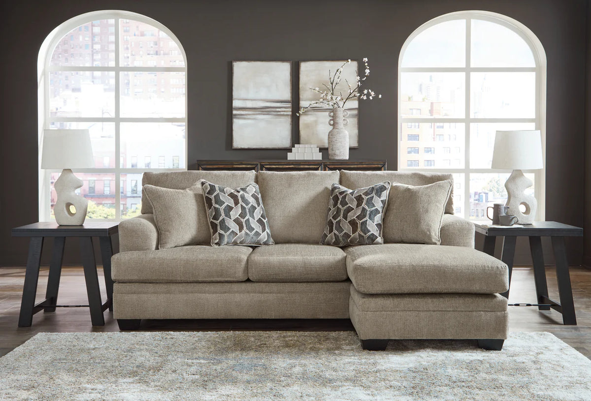 Stonemeade Sofa Chaise, Taupe or Nutmeg
