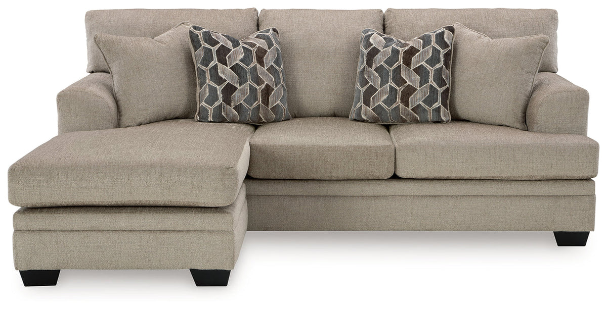 Stonemeade Sofa Chaise, Taupe or Nutmeg