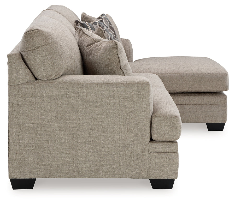 Stonemeade Sofa Chaise, Taupe or Nutmeg