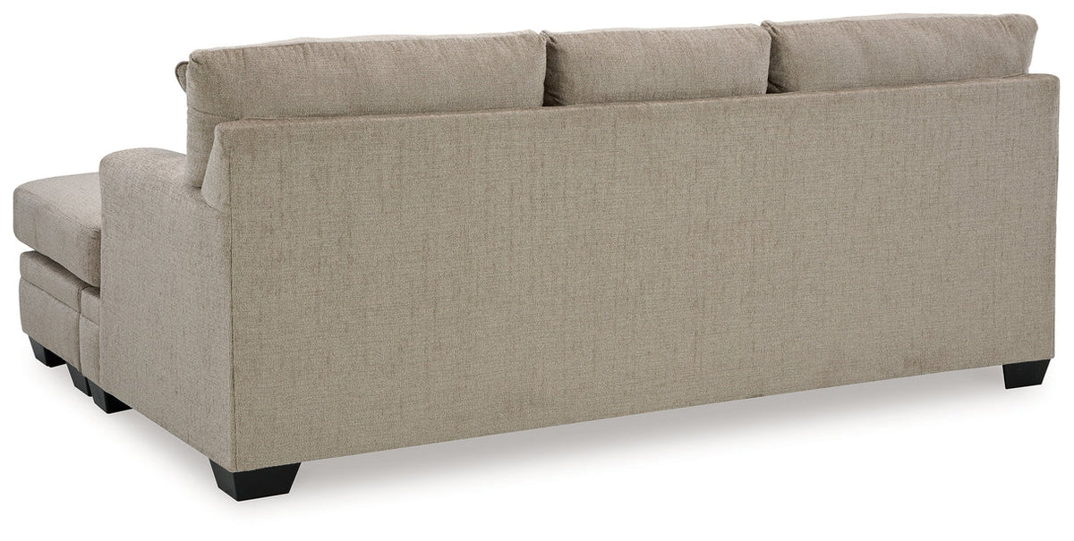 Stonemeade Sofa Chaise, Taupe or Nutmeg