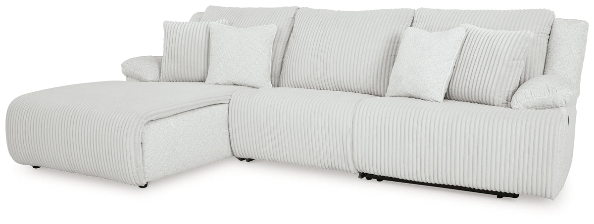 Top Tier 3-Piece Reclining Chaise Sectional