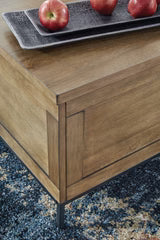 Torlanta Medium Brown Lift-Top Coffee Table