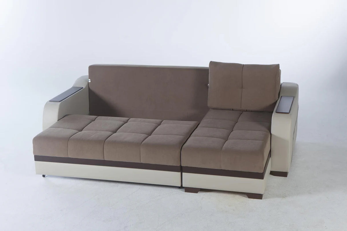 Ultra Beatto Sleeper Storage Sectional