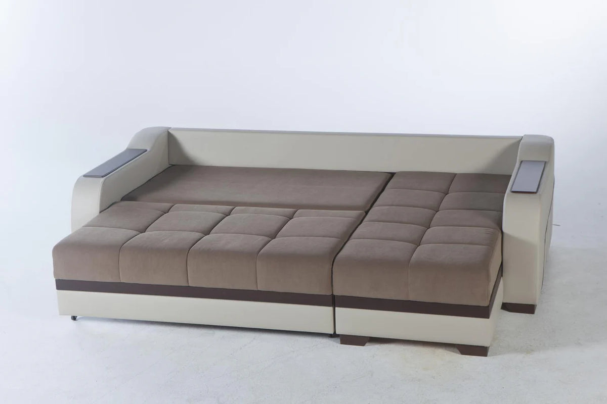 Ultra Beatto Sleeper Storage Sectional