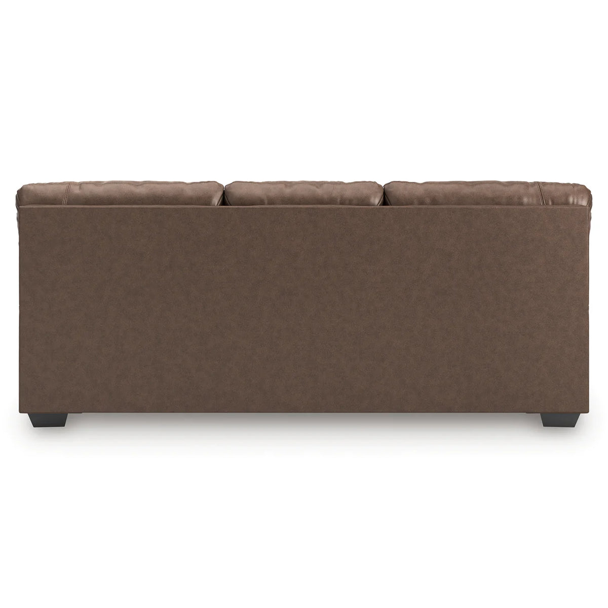 WillowBend Faux Leather Sofa, Brown or Caramel